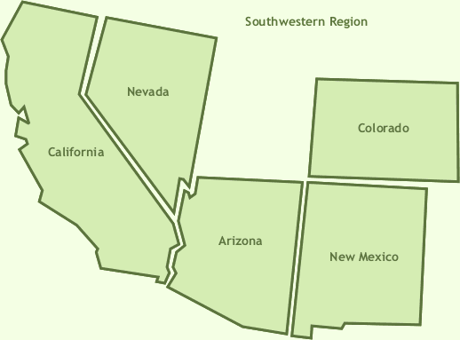 Southwestern region